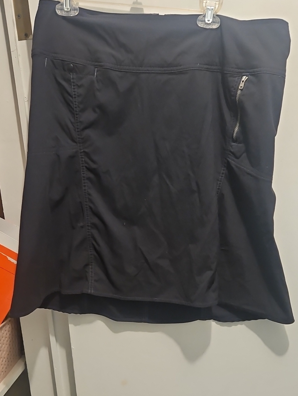 Royal Robbins Black A-Line Active Skirt